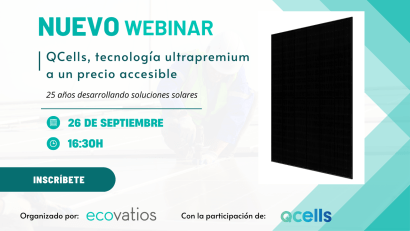 Ecovatios se convierte en distribuidor oficial de Qcells para España y Portugal