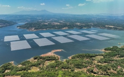 Así es la mayor planta solar flotante del Sureste Asiático