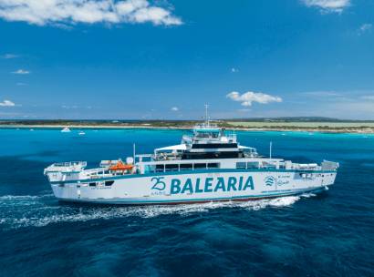 Balearia apuesta por el ferry eléctrico para ahorrar un 33% de emisiones en la ruta Ibiza-Formentera