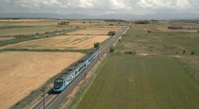 El tren de hidrógeno que quiere jubilar a las locomotoras diésel que aún operan en España y Portugal