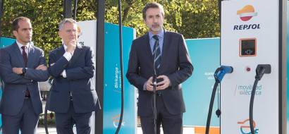 Repsol inaugura la estación de recarga de vehículos eléctricos de mayor potencia de Europa