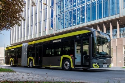 Los autobuses eléctricos de Solaris desembarcan en Estados Unidos