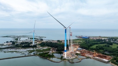  Hainan, la ciudad del aerogenerador más grande del mundo 