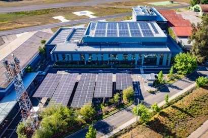 Airbus Chile cubre el 100% del consumo diario con energía solar