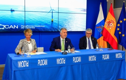 Canarias quiere emplear energía eólica marina para producir hidrógeno limpio