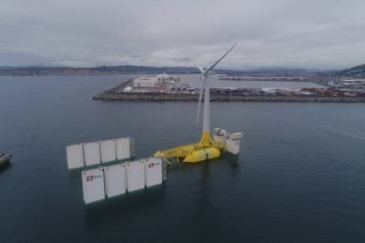 Bilbao da otro paso de gigante en la carrera global de la eólica marina flotante