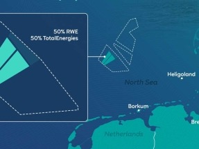 RWE y TotalEnergies desplegarán 4 GW de eólica marina en el mar del Norte