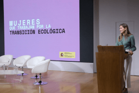 Sara Aagesen: "El empleo femenino crece a un ritmo superior al masculino en el sector de la transición ecológica"