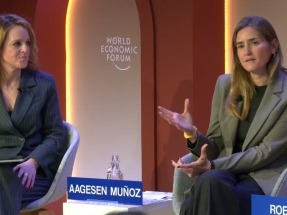 Aagesen explica en Davos las claves de la agenda verde de España