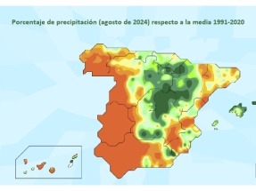  Agosto del 24, el más cálido de toda la serie histórica 