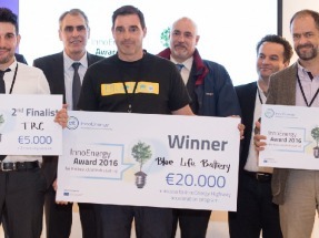 Bluelife Battery gana el premio a la innovación InnoEnergy Iberia