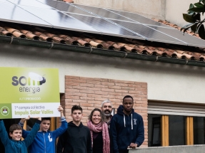 Som Energia convoca un concurso de ingenierías para instalar 50 cubiertas solares para autoconsumo en Aragón