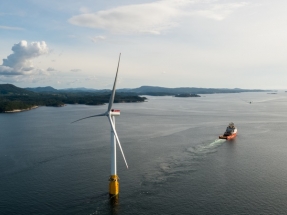 Escocia conecta el primer parque eólico marino flotante del mundo