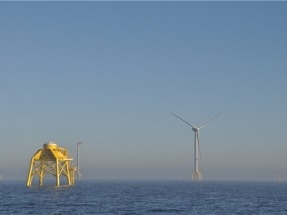 El mayor aerogenerador de la historia de Iberdrola ya está instalado en el parque marino Wikinger