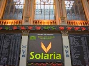 Solaria eleva un 22% sus ganancias a marzo respecto a marzo de 2022, hasta 25 millones de euros