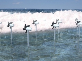 Turbines and Tetrapods Could Combine to Produce Electricity and Protect Shorelines