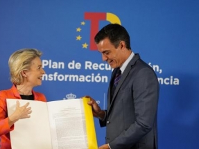 El Plan de Recuperación de España recibe la felicitación de Von der Leyen