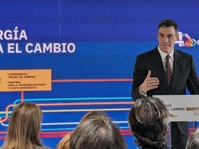  Pedro Sánchez define a España como "la locomotora de la transición energética a nivel global" 