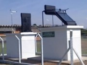 Una chimenea solar refrescante