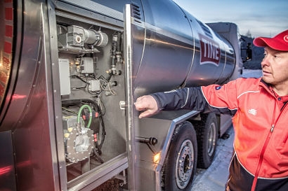 New electric motor for milk tankers reduces emissions