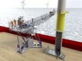 Ampelmann launches people and cargo transfer system for offshore wind industry