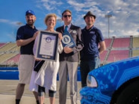 Eric Lundgren’s ‘Phoenix’ electric car, built from waste, achieves Guiness Book of World Records title