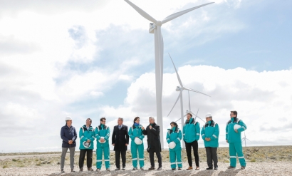Chubut: Inauguran la primera fase del parque eólico Manantiales Behr
