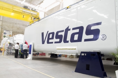 La danesa Vestas recibe un pedido de 348 MW eólicos