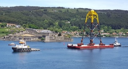 La eólica marina inglesa pasa por Coruña y Avilés