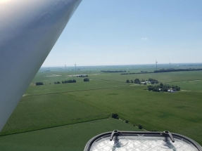 Illinois: comienza a operar el parque eólico Harvest Ridge, de 200 MW