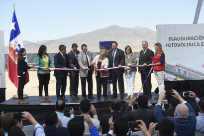 Inauguran el parque fotovoltaico El Pelícano, que abastecerá el Metro de Santiago