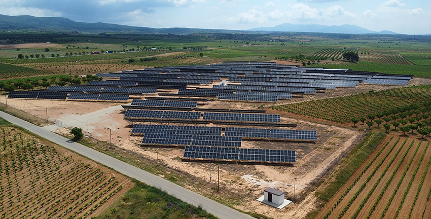 Planta Luzem-San Antonio. Requena (Valencia). Enercoop y Caja Rural Central