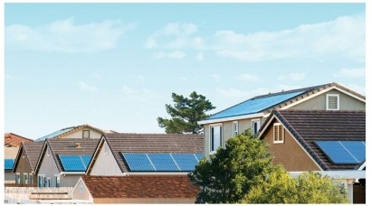 En EEUU venderán casas nuevas con sistemas fotovoltaicos ya instalados