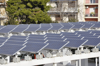 La embajada de Estados Unidos en Atenas apuesta por la energía solar