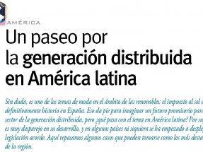 Un paseo por la generación distribuida en América latina