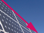 La tarifa fotovoltaica ha bajado hasta un 61%