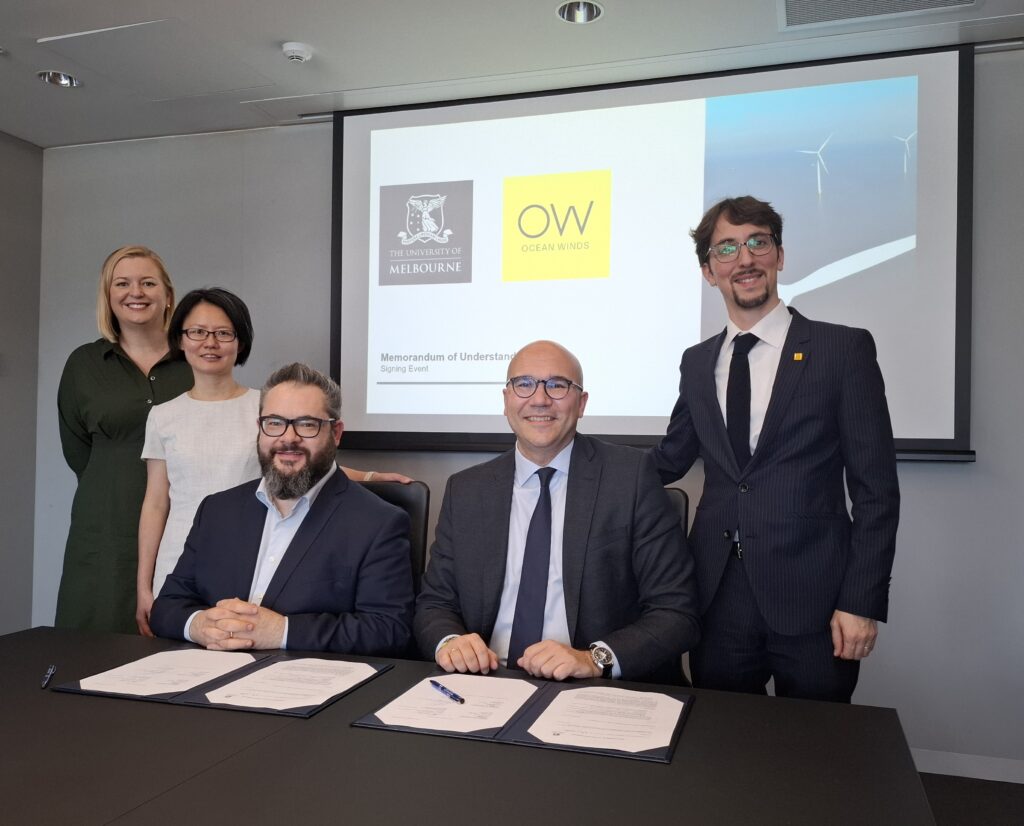 Ocean Winds And The University Of Melbourne Collaborate In Identifying Offshore Wind Energy Opportunities