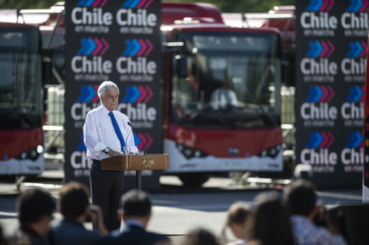 Presentan los primeros 100 buses eléctricos para la Región Metropolitana