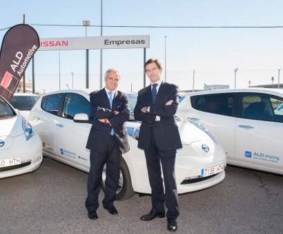 ALD Automotive incorpora 23 vehículos eléctricos a su oferta de Car Sharing