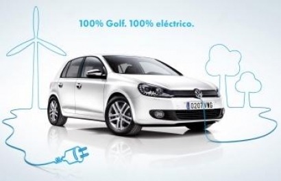 Volkswagen exhibirá su prototipo eléctrico Golf Blue-e-Motion en Madrid el próximo viernes