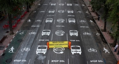 La metamorfosis de la calle que tenía siete carriles