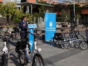 La policía de Alcobendas, en bicicleta eléctrica