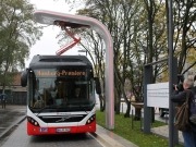 Siemens diseña un sistema que carga los autobuses híbridos en 6 minutos