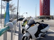 Cumple un año la primera estación de recarga Mobecpoint para motos eléctricas de Barcelona