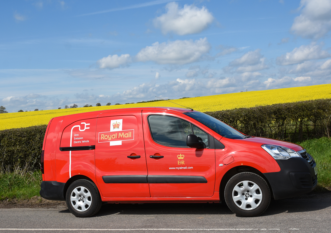 Royal Mail To Add Another 2,100 Electric Vans To Its Fleet Of Red Vans