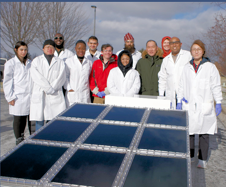 SunHydrogen completes demonstration of commercially-relevant 1m² scale green hydrogen panel